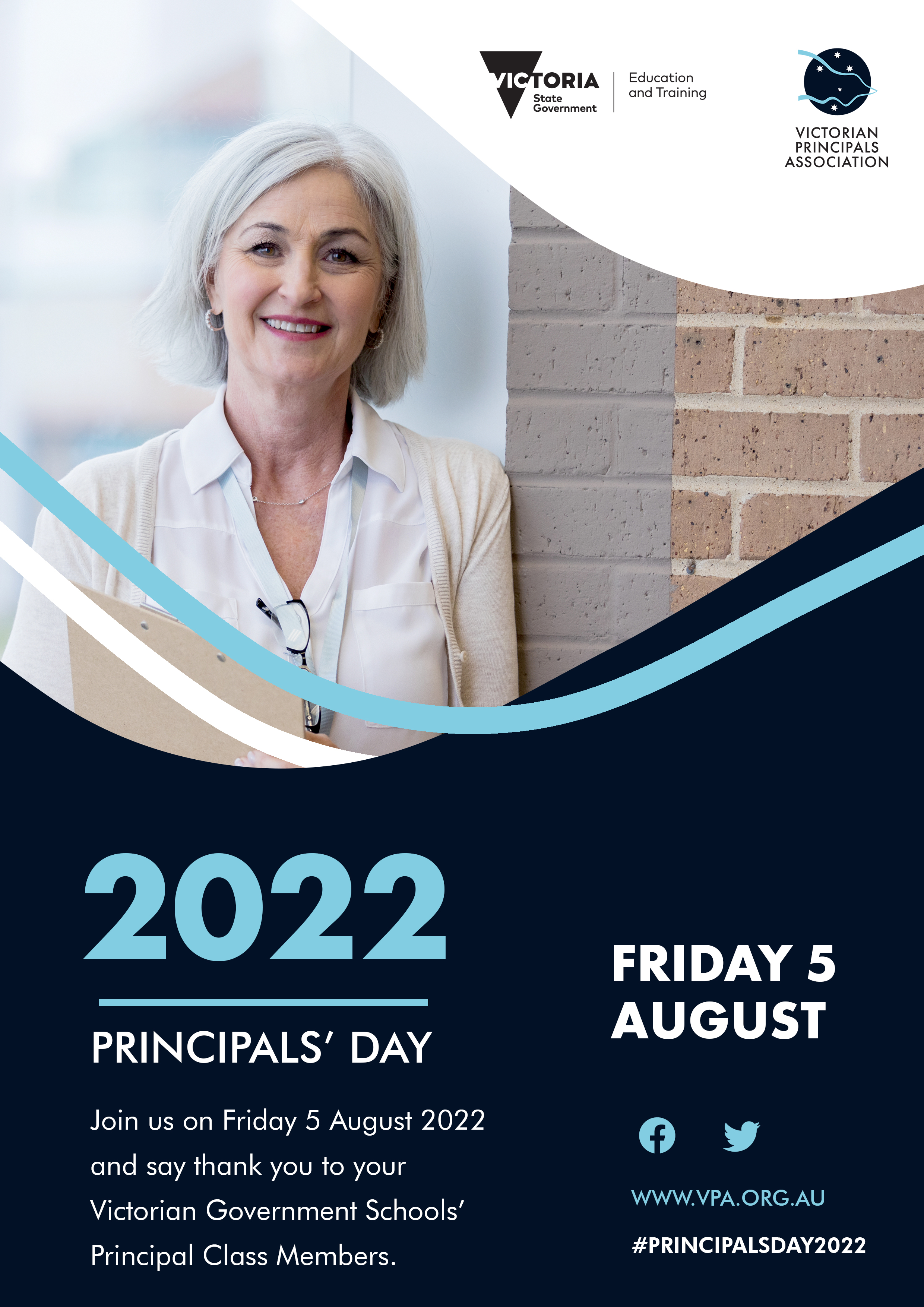 Principals' Day 2022 poster